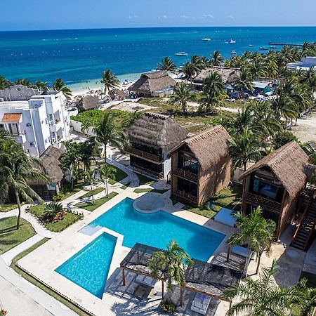 Kabanas & Beach Club Ojo De Agua Puerto Morelos Exterior foto
