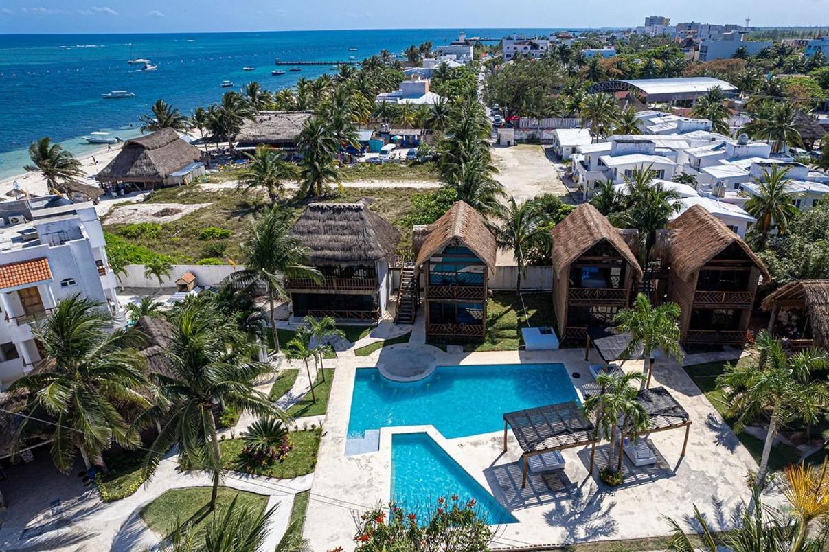 Kabanas & Beach Club Ojo De Agua Puerto Morelos Exterior foto